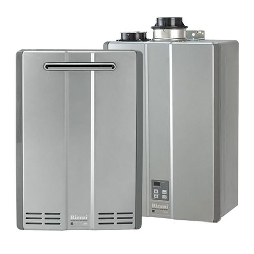 Picture of new tankless water heaters